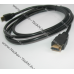 Кабель HDMI на mini HDMI, для фотоапаратів та цифрових гаджетів із позолоченими контактами